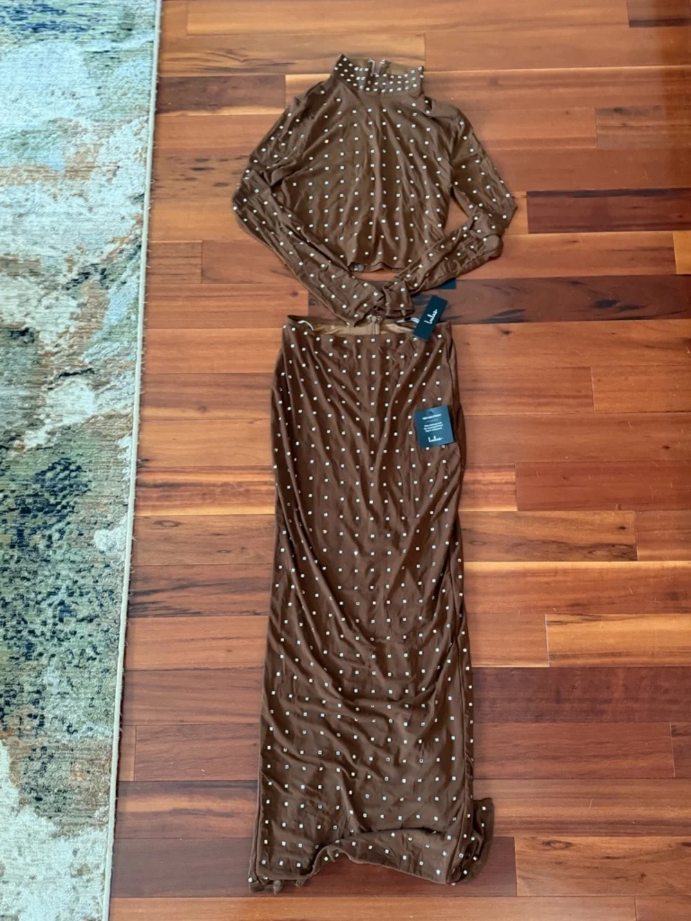 Lulus Two Piece Gown - Picture 1 of 4